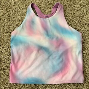 Athleta girls top cropped size 16